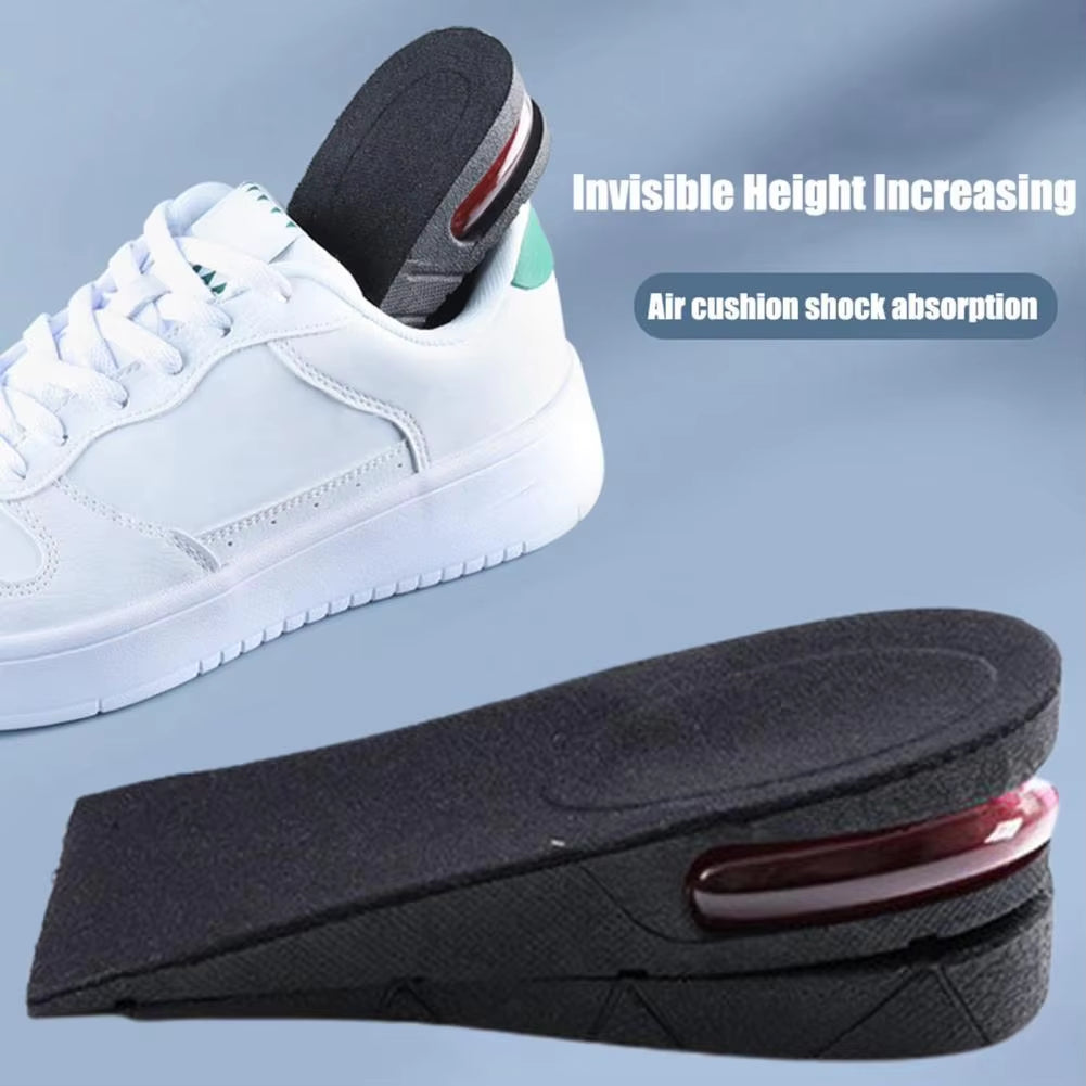 Booster Pads for Height Increase Eco-Friendly Multi-Layer Height Increase Insoles for Women Men Air Cushion Booster for Enhanced